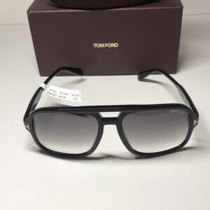 New Authentic TOM FORD Falconer Navigator Sunglasses FT0884 01B 60  01B